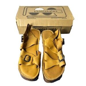 Vintage 1970’s Skootskates Platform Shoes Disco Skates Womens 10 Boho Hippie